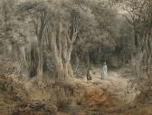 BOTTEX Jean Baptiste 1918-1979,A ghostly confrontation in a wooded clearing,Bonhams GB 2005-06-07