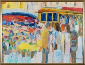 BOTTI George Italo 1923-2003,The Tram,Susanin's US 2021-03-25