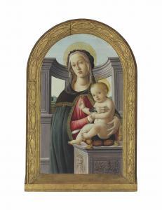 BOTTICELLI Sandro 1444-1510,The Madonna and Child with a goldfinch,Christie's GB 2014-01-29