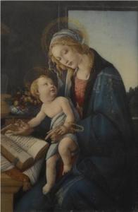 BOTTICELLI Sandro 1444-1510,The Virgin and Child,1906,Shapiro AU 2012-03-04