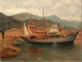 BOTTIGELLI ANGELO,Mercantili in porto (Santa Margherita ligure),1948,Meeting Art 2007-02-24