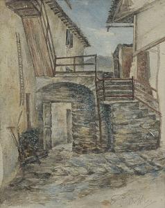 BOTTINI POMPEO 1800-1900,Borgo montano,Meeting Art IT 2020-02-19