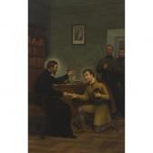 BOTTONI E 1800-1900,THE EDUCATION OF THE YOUNG CLERGYMAN,1897,Waddington's CA 2021-10-21
