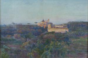 BOTTONI Pio 1871-1936,Il Celio,1918,Wannenes Art Auctions IT 2021-06-10