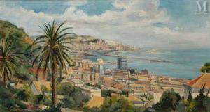 BOU EMILE 1908-1989,Baie d'Alger vue de Kouba,Millon & Associés FR 2022-07-05