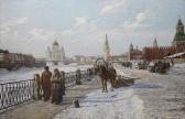 BOUCHARD Paul Louis,View of the Moscow Kremlin and the Church of Chris,MacDougall's 2014-11-26