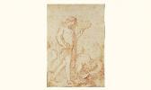 BOUCHARDON Edme 1698-1762,Apollon et le serpent Python,Beaussant-Lefèvre FR 2001-12-14