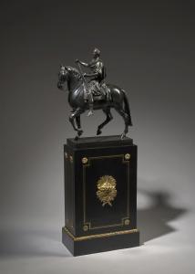 BOUCHARDON Edme 1698-1762,Louis XV à cheval en costume roma,Artcurial | Briest - Poulain - F. Tajan 2023-03-22
