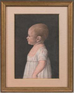 BOUCHARDY EDMÉ 1808-1840,Portrait d'un petit enfant de profil,De Maigret FR 2019-12-04