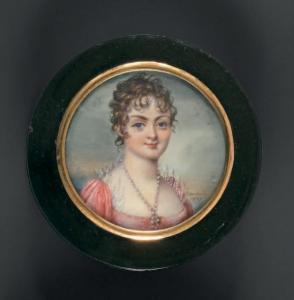 BOUCHARDY EDMÉ 1808-1840,Portrait de Mademoiselle Van Hogendorp en buste d,1808,Binoche et Giquello 2018-03-29