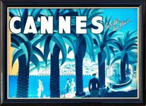 BOUCHAUD Michel 1902-1965,Cannes, la ville des fleurs,1930,Cannes encheres, Appay-Debussy 2021-12-17