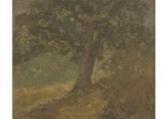 BOUCHE Georges 1874-1941,Landscape with tree,Mainichi Auction JP 2021-05-14