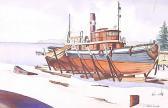 BOUCHE Louis George 1896-1969,A Boat in Dry Dock,Bonhams GB 2005-05-15