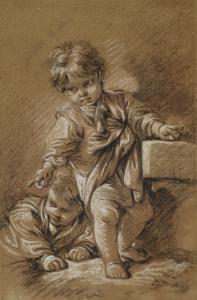 BOUCHER Francois 1703-1770,A standing boy,Christie's GB 2024-04-17