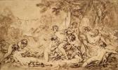 BOUCHER Francois 1703-1770,diane et ses nymphes au bain sur,Artcurial | Briest - Poulain - F. Tajan 2006-12-19