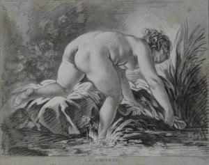 BOUCHER Francois 1703-1770,LA LAVEUSE,Antonina IT 2012-03-31