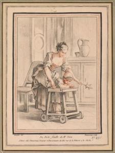 BOUCHER Francois 1703-1770,le Jeune DEMARTEAU,Rieunier FR 2018-06-27