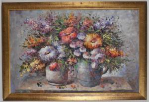 BOUCHER Paul Emile 1800-1800,Nature morte aux fleurs,De La Perraudiere FR 2009-03-04