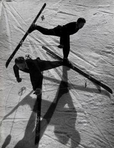 BOUCHER Pierre 1908-2000,Émile Allard, le pas des patineurs,1944,Yann Le Mouel FR 2023-11-14