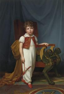 BOUCHET Louis André G,Portrait of Eugene Isabey (1803-1886), full-length,Christie's 2022-01-27