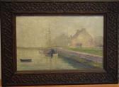 BOUCHET Louis Daniel 1860-1924,Bord de fleuve,Rossini FR 2016-07-18