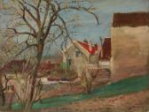 BOUCHET Robert 1898-1986,Paysage d'hiver,1936,Art Richelieu FR 2024-02-15