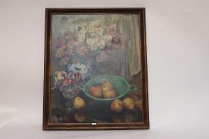 BOUDRY Robert 1878-1961,Fleurs et fruits,VanDerKindere BE 2022-12-20