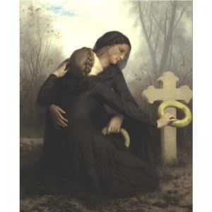 BOUGUEREAU William Adolphe 1825-1905,le jour des morts (all souls day),1864,Sotheby's GB 2004-10-26