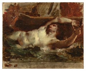 BOUGUEREAU William Adolphe 1825-1905,The Barque of Dante (After Delacroix),Sotheby's GB 2024-02-02