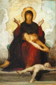 BOUGUEREAU William Adolphe,Virgin of Consolation (Vierge consolatrice),Sotheby's 2024-02-02