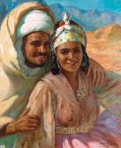 BOUKERCHE Miloud 1918-1979,COUPLE D'ARABES,Tajan FR 2008-06-02