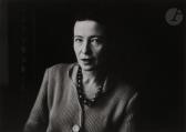 BOULAT Pierre 1924-1998,Simone de Beauvoir, Paris,1954,Ader FR 2021-06-24