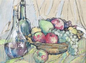 BOULTON Frederick William 1904,Fruit and Wine,Hindman US 2014-03-21