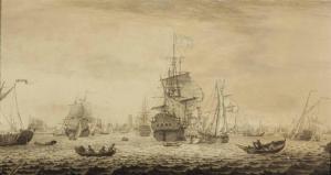 BOUMEESTER Cornelis,Dutch and English ships and an East India Company ,Christie's 2013-05-07