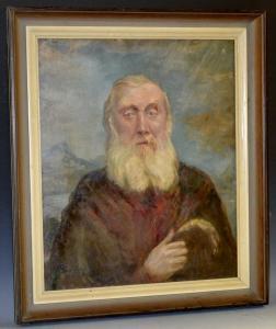 BOUMPHREY Pauline,Portrait of a Bearded Man,1954,Bamfords Auctioneers and Valuers GB 2017-03-15