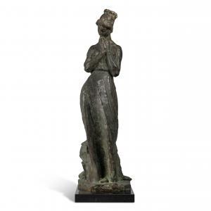 BOURDELLE Emile Antoine 1861-1929,Modèle timide,1910,Sotheby's GB 2024-03-05