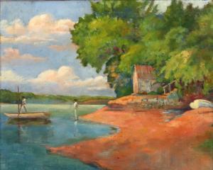BOURDILLON Frank Wright 1851-1924,Bathing on the Drift,Bellmans Fine Art Auctioneers GB 2018-02-14