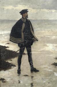 BOURDILLON Frank Wright 1851-1924,On the sands,1889,Bonhams GB 2015-11-24