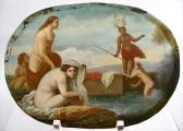 BOURDON Sebastien 1616-1671,Mythological Bathers Surprised by Pan,Litchfield US 2008-02-06