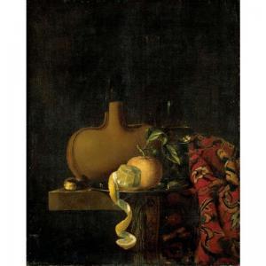 BOURGEOIS Nicolaes,A STILL LIFE WITH AN ORANGE AND A LEMON ON A PEWTE,1625,Sotheby's GB 2004-04-22