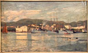 BOURGEOIS Victor Ferdinand 1870-1957,Port de Cannes,Millon & Associés FR 2023-03-09
