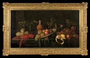 bourginon johanna,Still Life with Fruits and Lobster,Agra-Art PL 2009-12-06