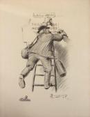 BOURGONNIER Claude Charles 1860-1921,Sans Titre,Rossini FR 2022-01-10