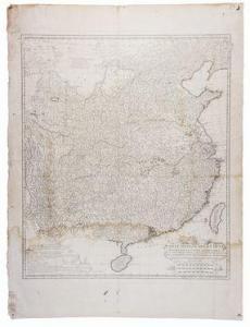 BOURGUIGNON D'ANVILLE Jean Baptiste,Carte generale de la Chine,1730,Gonnelli IT 2016-12-12