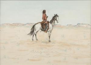 BOURKE George King 1858-1930,Arizona,John Moran Auctioneers US 2017-01-24
