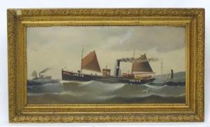 BOURNE J,A study of a steamship 'Thyrsus, INS 133',Dickins GB 2019-12-06