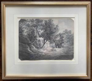 BOURNE James, Rev. 1773-1854,A Cottage in Elliot's Lime Pits,1825,Keys GB 2024-01-15