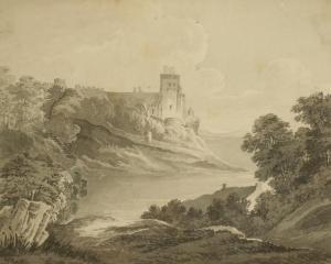 BOURNE James, Rev. 1773-1854,Landscape with a castle to the distance,Duke & Son GB 2018-02-22