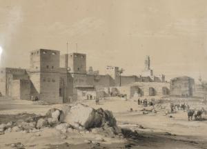 BOURNE John Cooke 1814-1896,BAB EN NASR & Walls of Cairo,John Nicholson GB 2019-01-30