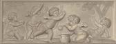 BOUSSIER Claude 1925-2014,Putti playing with bubbles; and Putti with grapes ,Christie's 2005-08-24